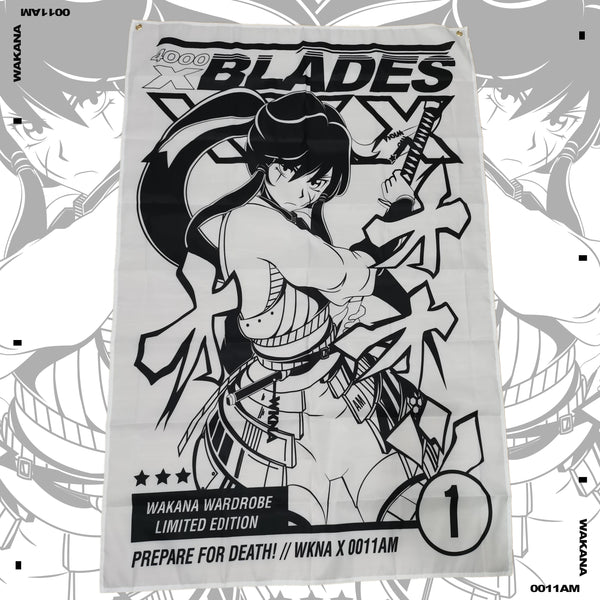 Wakana x 0011AM // 4000 Blades Manga Flag